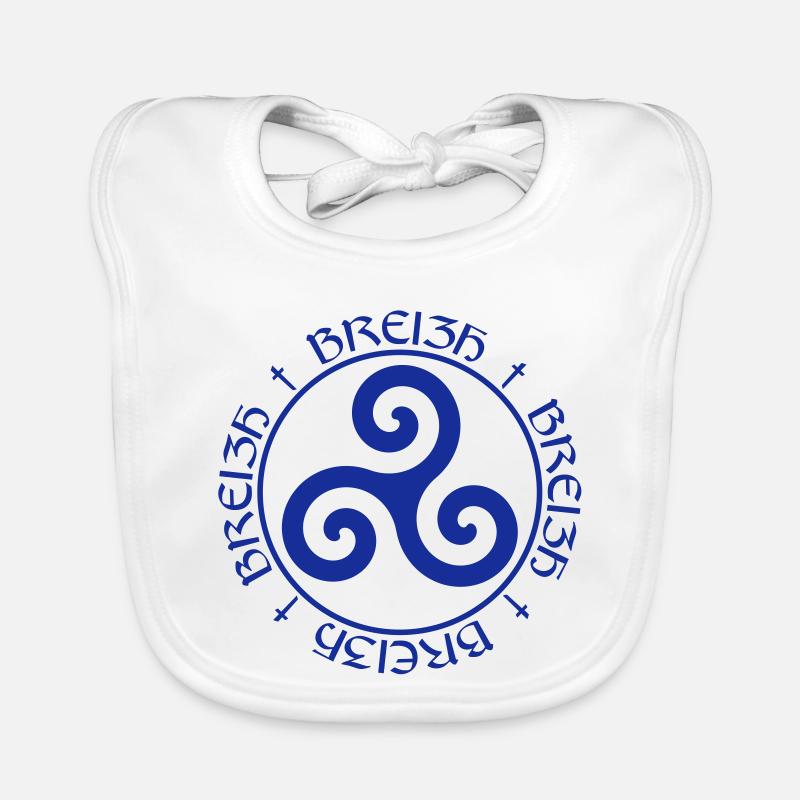 Bretagne ! Bavoir bio Bébé