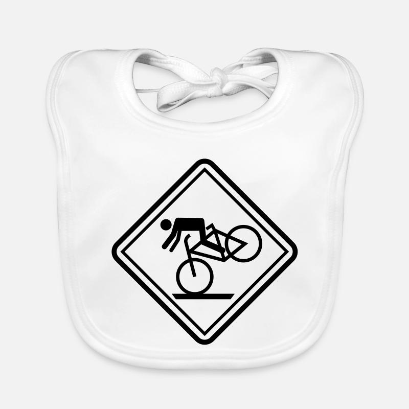 drôle de sport VTT Bavoir bio Bébé