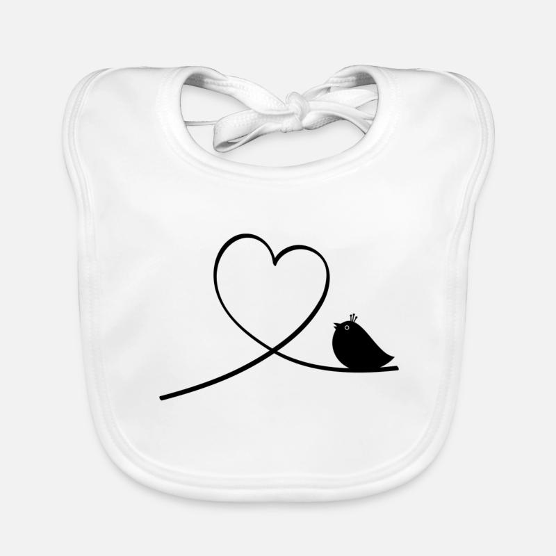 Oiseau Bavoir bio Bébé
