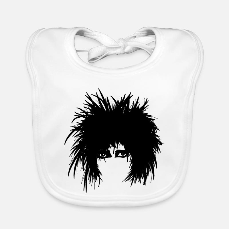 Dark Wave Electro Pop Punk 80er Baby Bio-Lätzchen