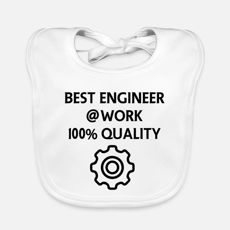 Techniker und Ingenieur Baby Bio-Lätzchen