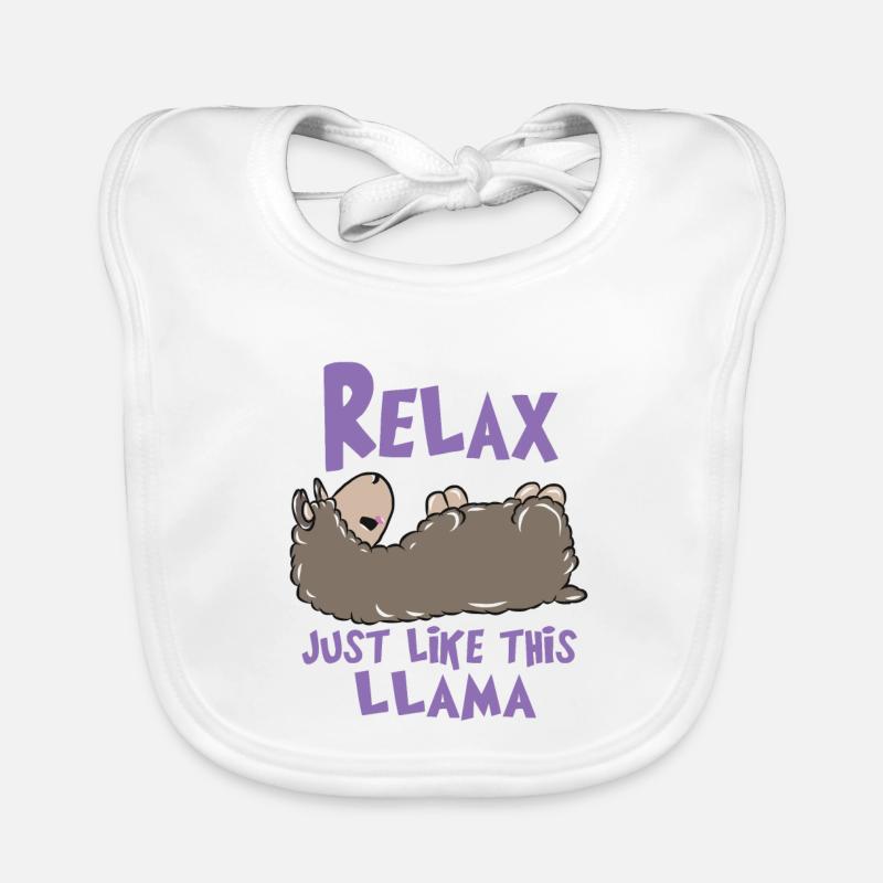 Relax Lama Bavoir bio Bébé