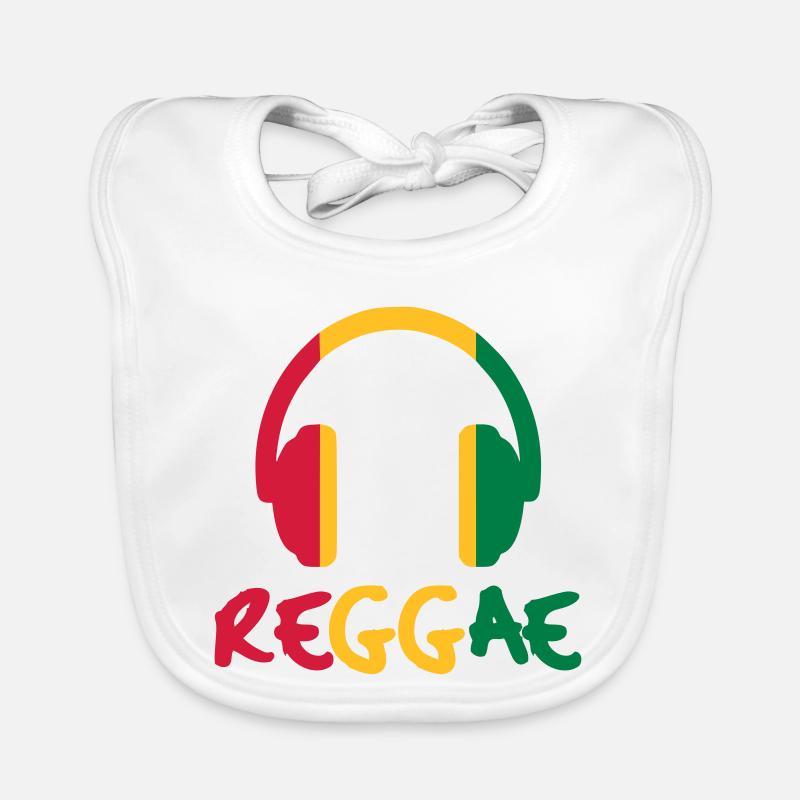 Reggae Music Organic Baby Bibs