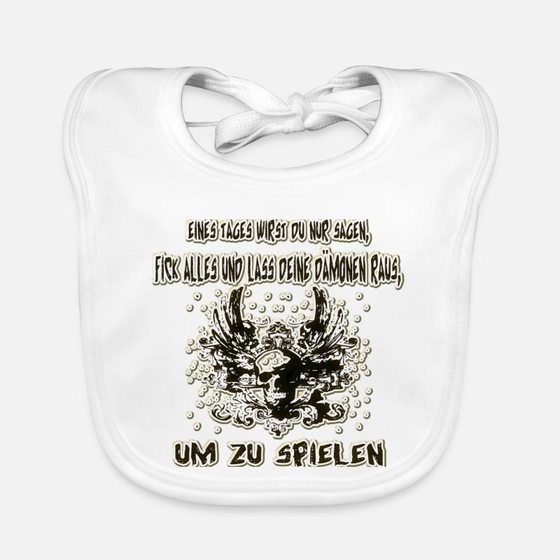 Dämon raus lassen Baby Bio-Lätzchen