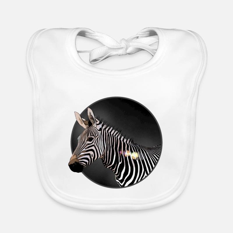 Zebra Baby Bio-Lätzchen