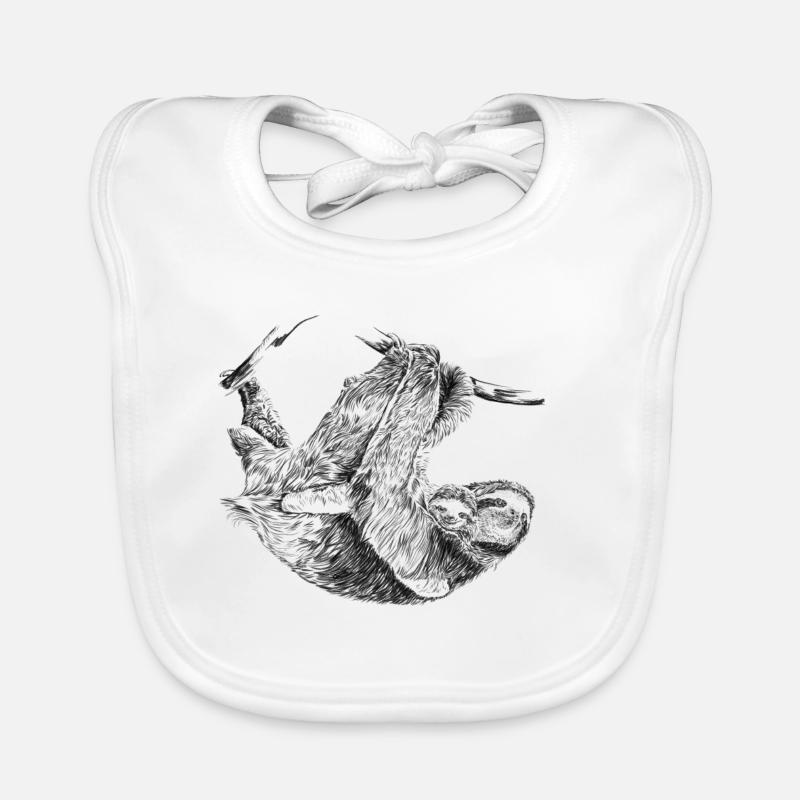Sloth Bavoir bio Bébé