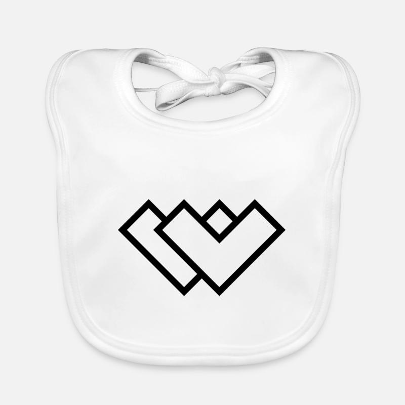 W - Logo Baby Bio-Lätzchen