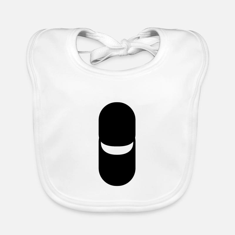Icône de pilule Bavoir bio Bébé