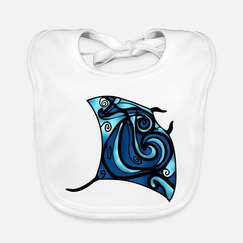 Bunter Rochen Baby Bio-Lätzchen