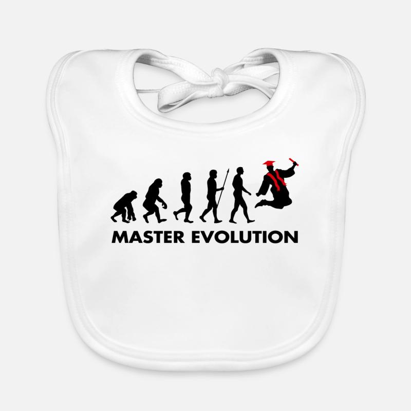 Examen de Master Evolution réussi Bavoir bio Bébé