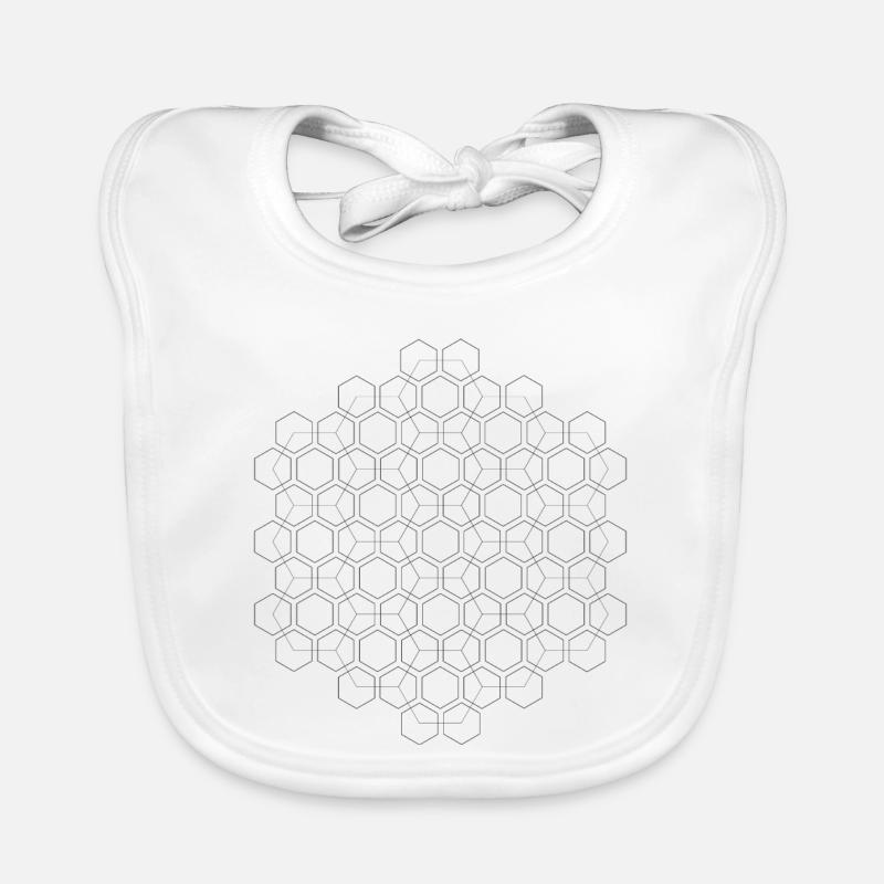 hexagone Bavoir bio Bébé