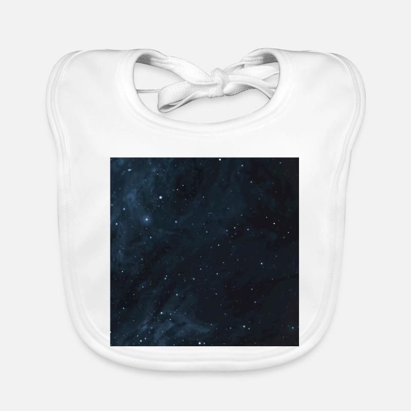 Starry sky pattern Organic Baby Bibs