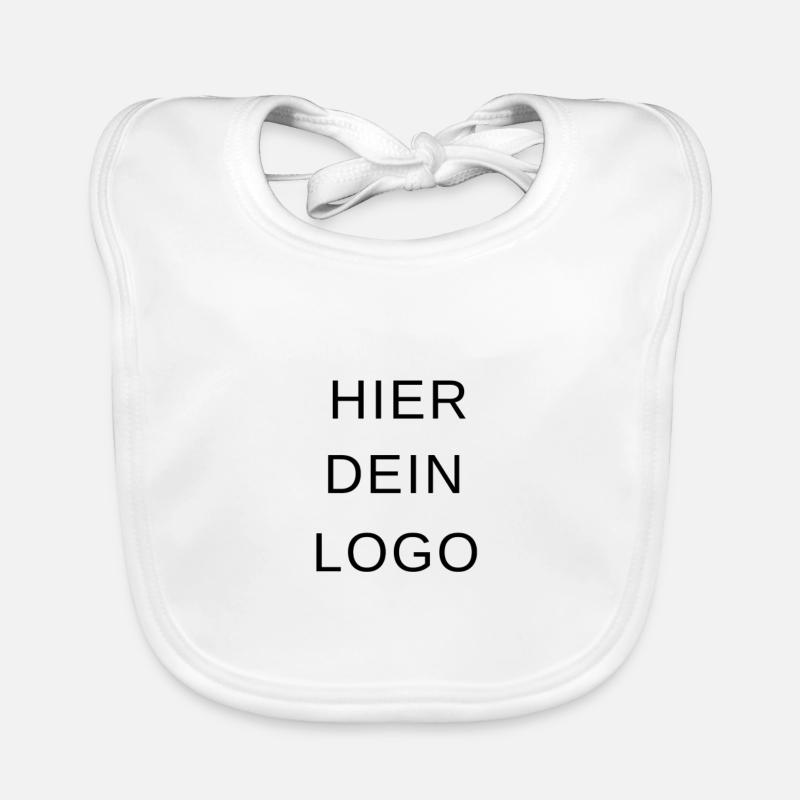 Hier dein logo Baby Bio-Lätzchen