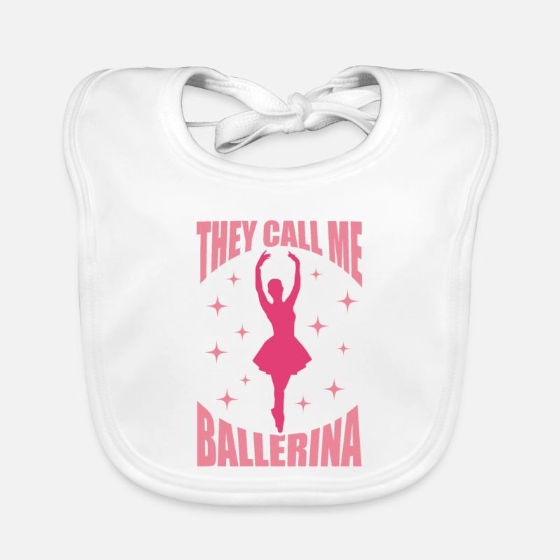 Ballet dancer Organic Baby Bibs