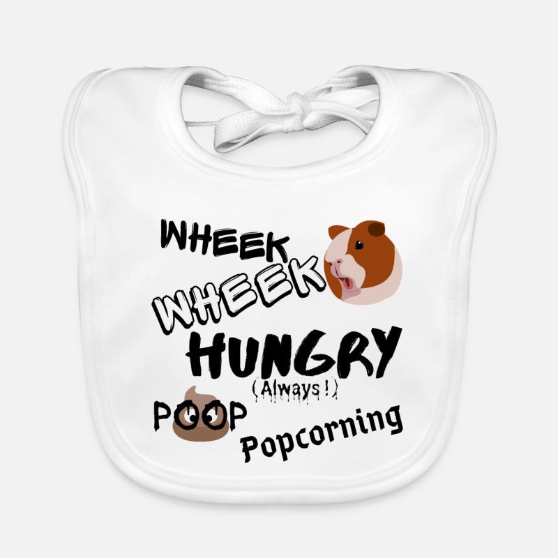 Frohes Meerschweinchen-Geschenk Baby Bio-Lätzchen