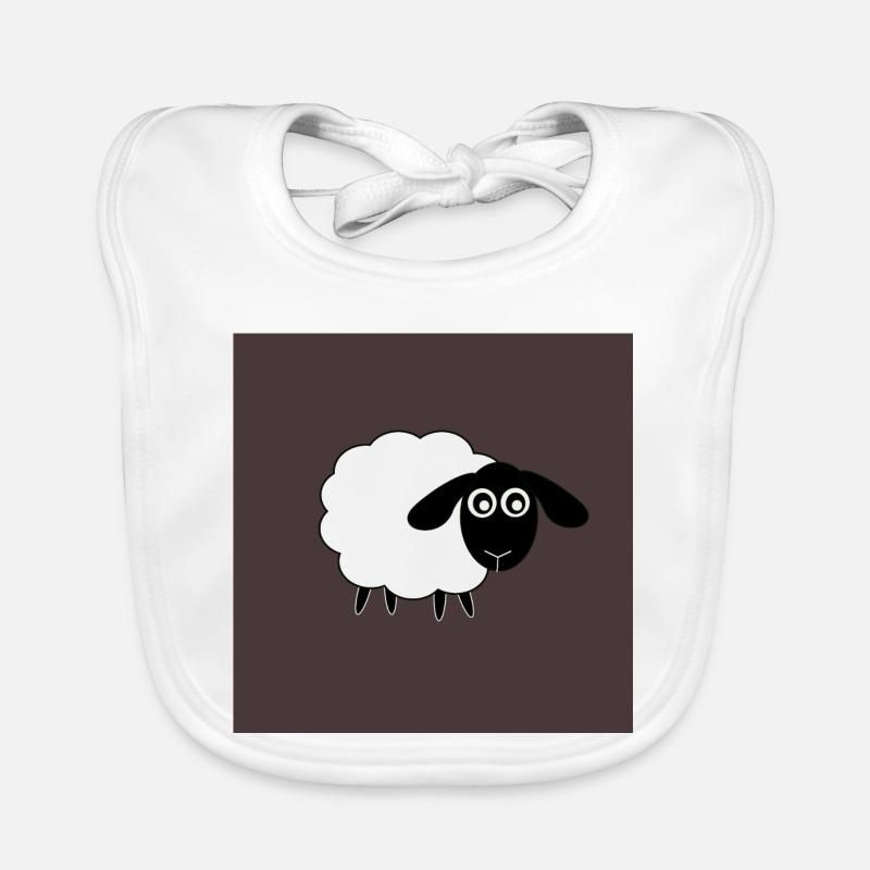 Sheep Sheep Lamb Organic Baby Bibs