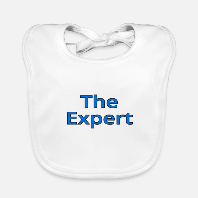 Le t-shirt expert des fautes de frappe - Bavoir bio Bébé - blanc