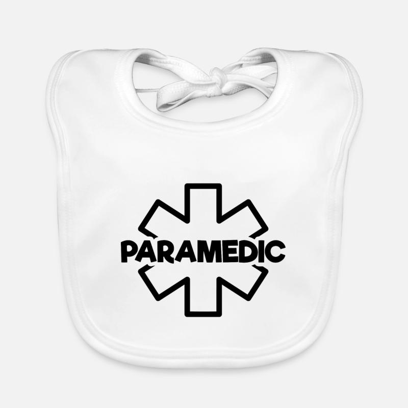 Cadeau drôle de devis paramédic pour infirmière EMT CNA Bavoir bio Bébé