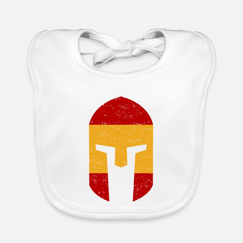 Gladiator Spanien Baby Bio-Lätzchen