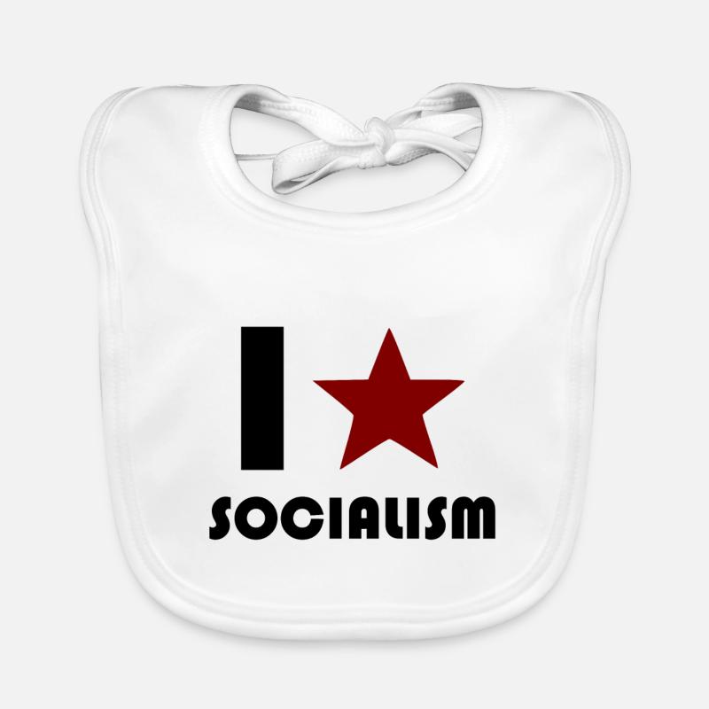 Sozialismus Baby Bio-Lätzchen