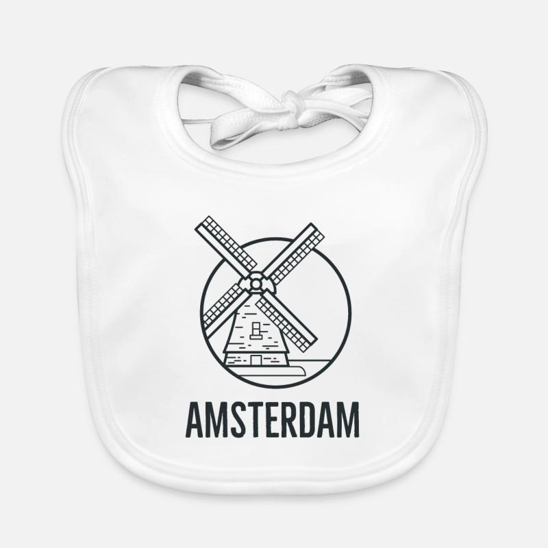 Amsterdam Organic Baby Bibs