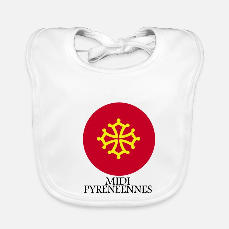 midi-pyrénéennes Bavoir bio Bébé