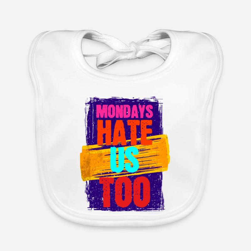 Drôle de déclaration Cool WItz Bavoir bio Bébé