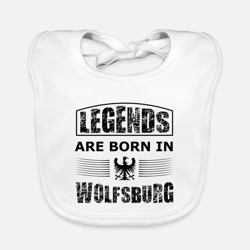Wolfsburg Légendes Bavoir bio Bébé