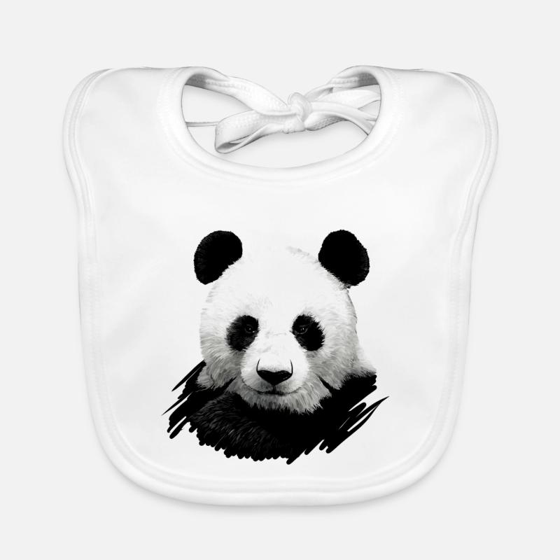 Panda Bavoir bio Bébé