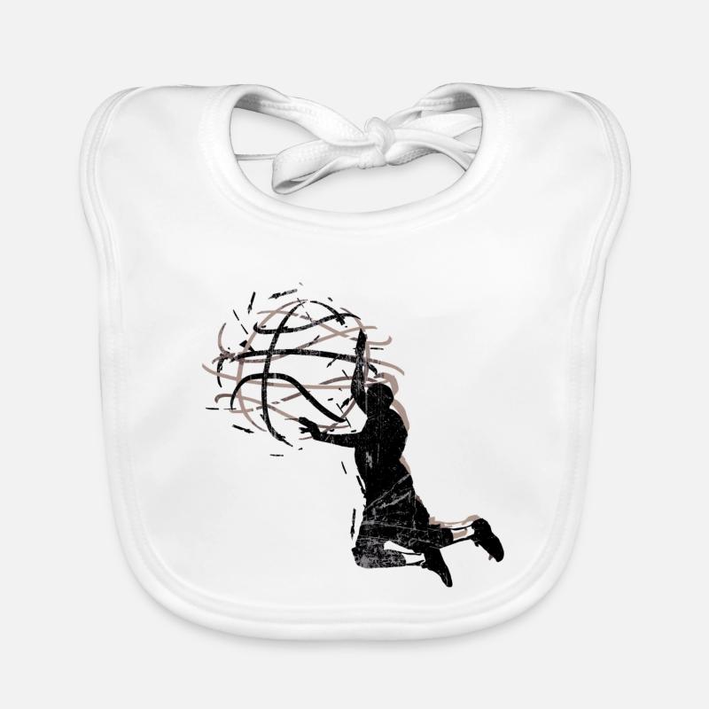 KronenRing-Silhouette Baby Bio-Lätzchen