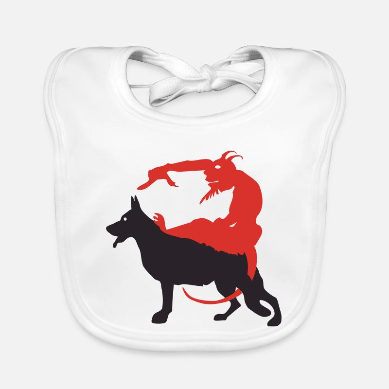 Shepherd devil - BIG Organic Baby Bibs