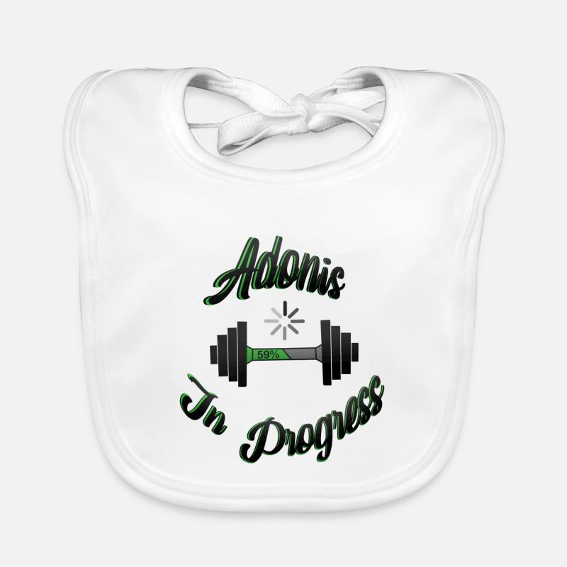 Adonis en cours 2 Bavoir bio Bébé