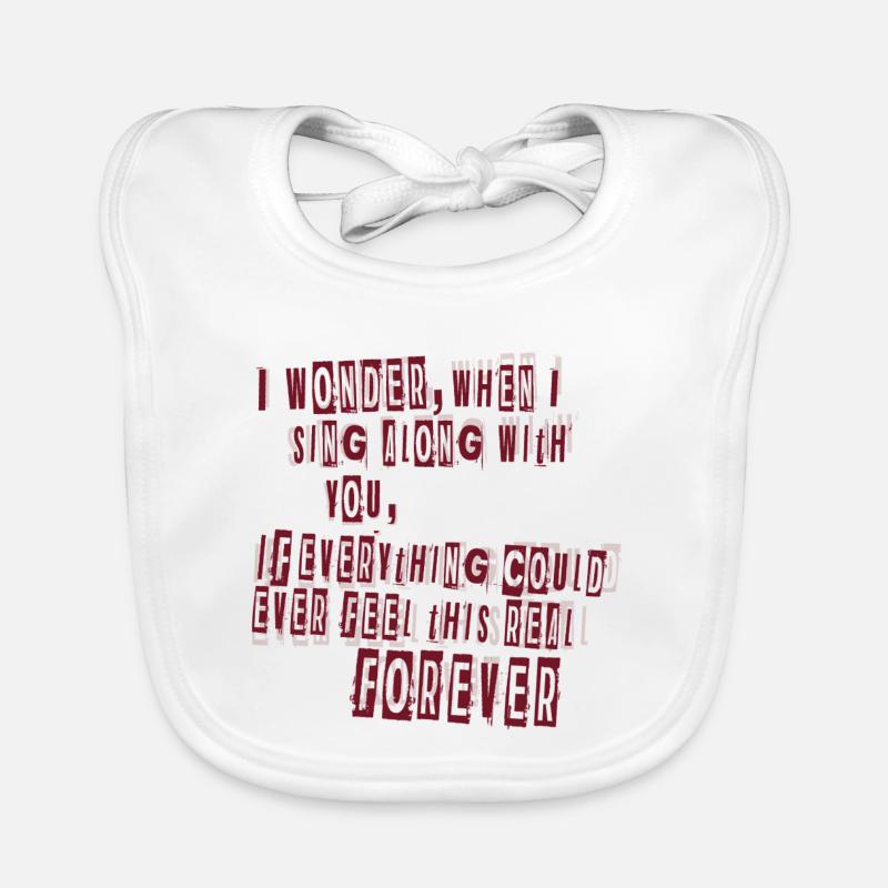 Everlong Lyrics - Baby Bio-Lätzchen - Weiß