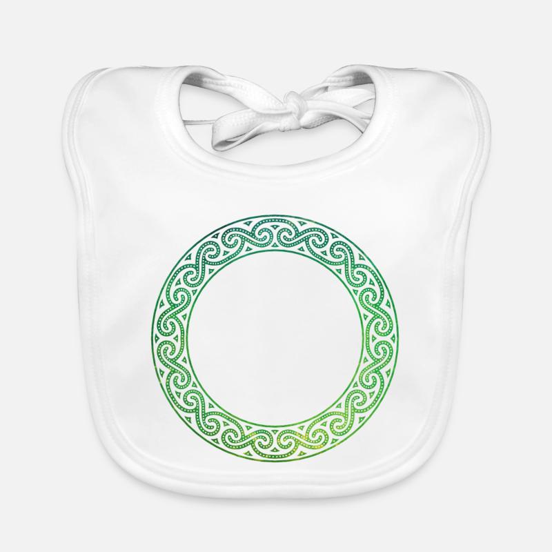 Celtic Knot Baby Bio-Lätzchen