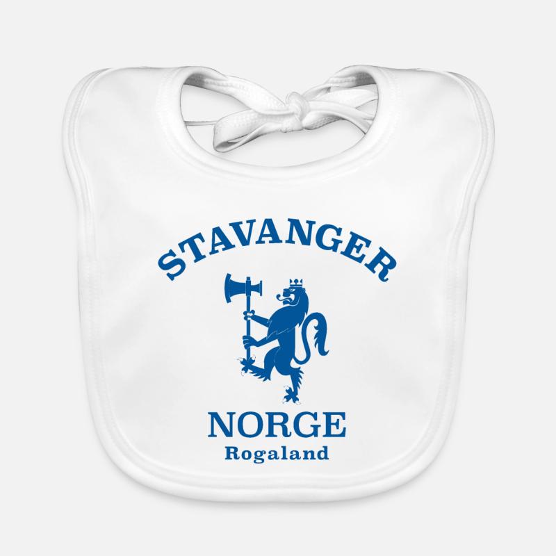 STAVANGER Norwegen Norway Norge Baby Bio-Lätzchen