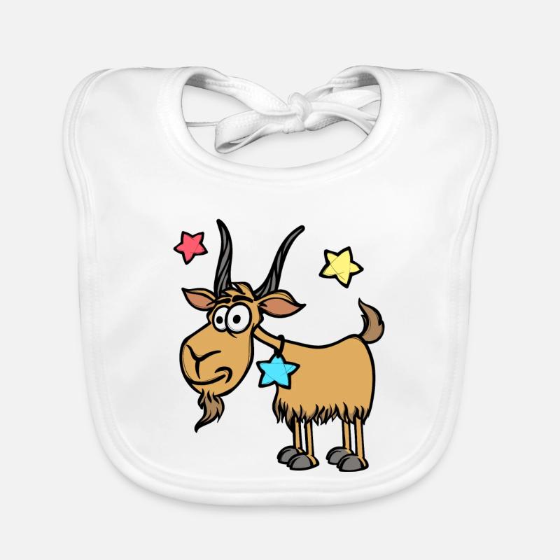 Steinbock Astrologie Gestirne Sterndeutung Himmel Baby Bio-Lätzchen