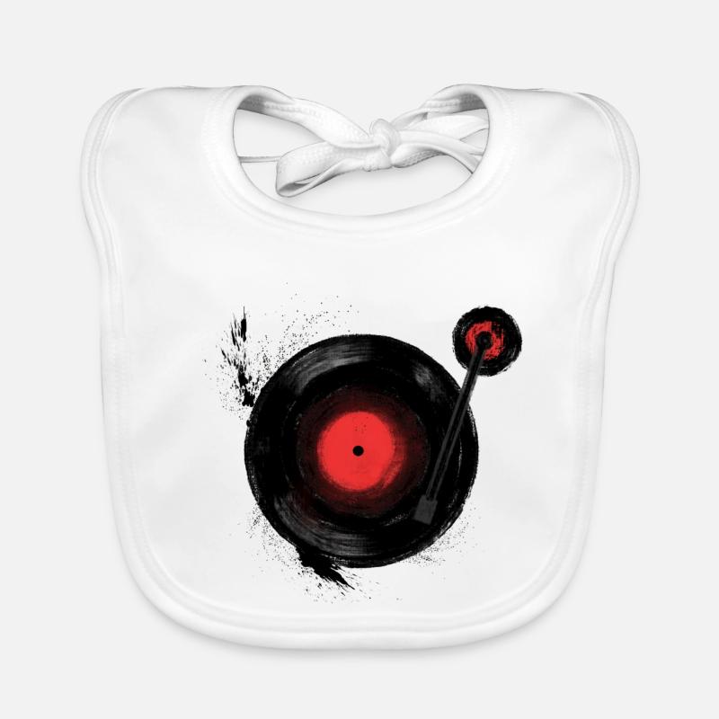 Vinyle à bascule Bavoir bio Bébé