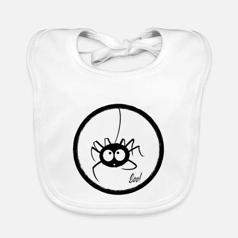 Araignée mignonne Bavoir bio Bébé