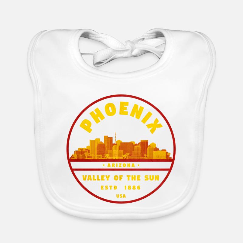 Phoenix Skyline : Vallée du Soleil Bavoir bio Bébé