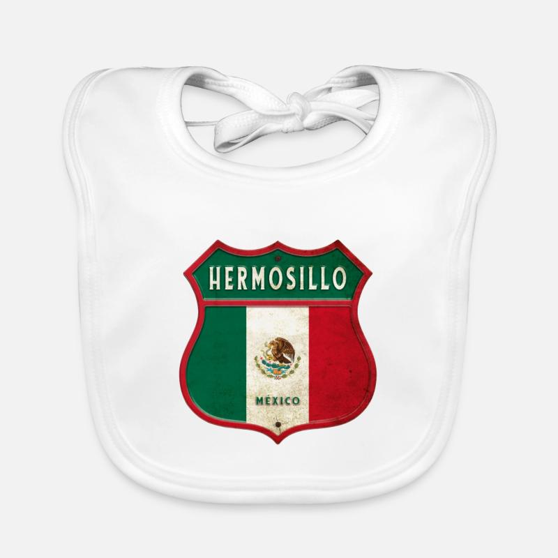 Hermosillo Mexiko Wappen Design Baby Bio-Lätzchen