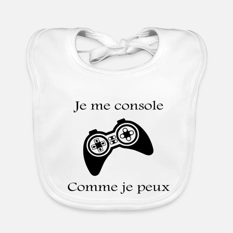 manette de jeu vidéo Bavoir bio Bébé