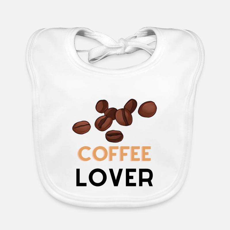 COFFEE LOVER Baby Bio-Lätzchen