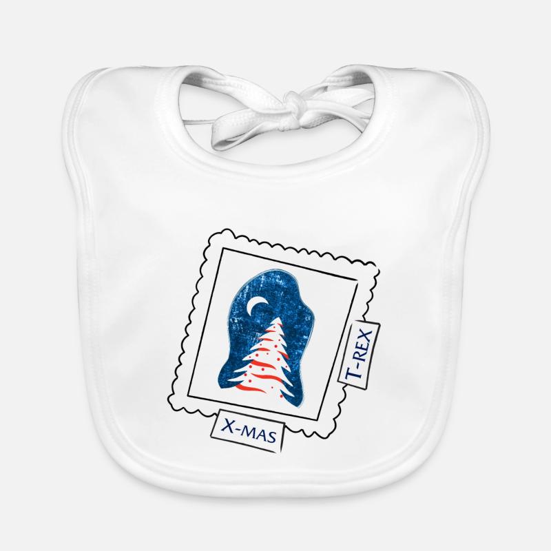 Xmas vs. Trex Organic Baby Bibs