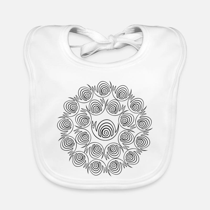 Cercles à vis Bavoir bio Bébé