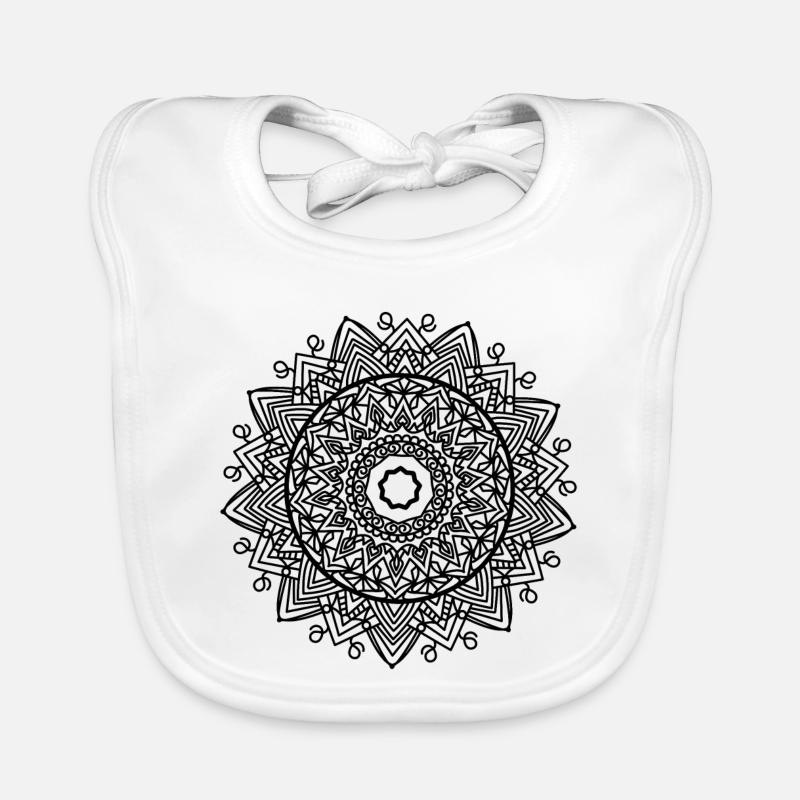 Mandala Bavoir bio Bébé