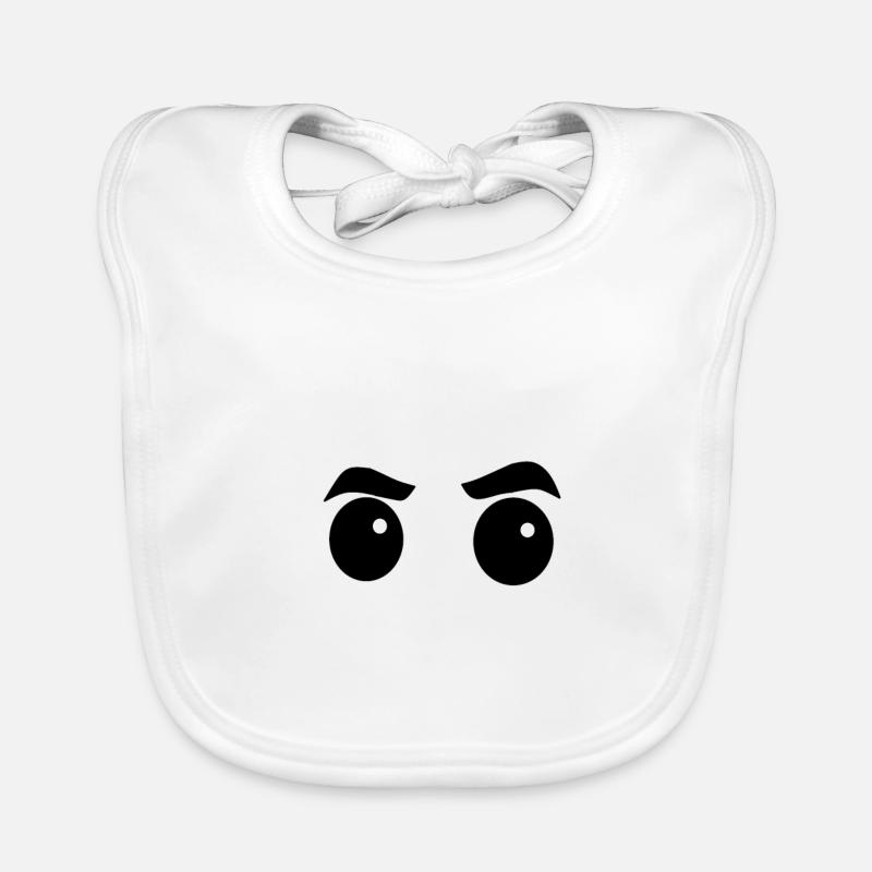 Augen Baby Bio-Lätzchen