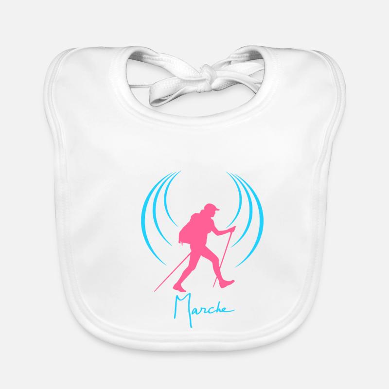 Walking Organic Baby Bibs