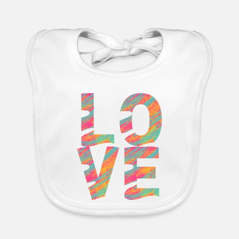 LIEBE Baby Bio-Lätzchen