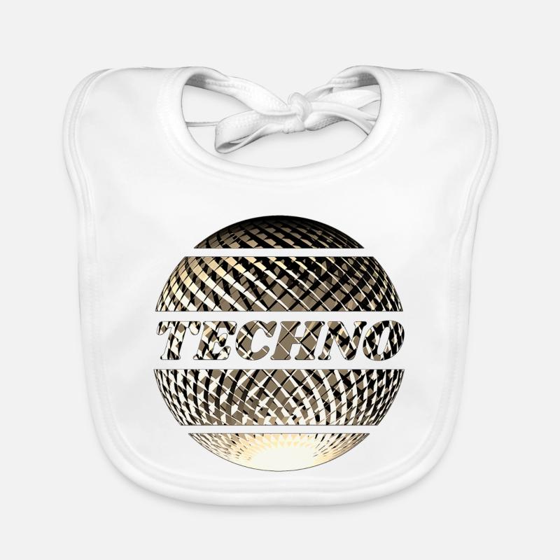 Boule techno disco or Bavoir bio Bébé