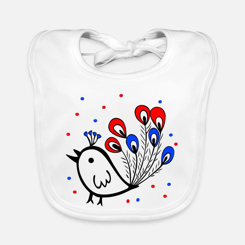 Carnaval, Carnaval, Moineau Bavoir bio Bébé